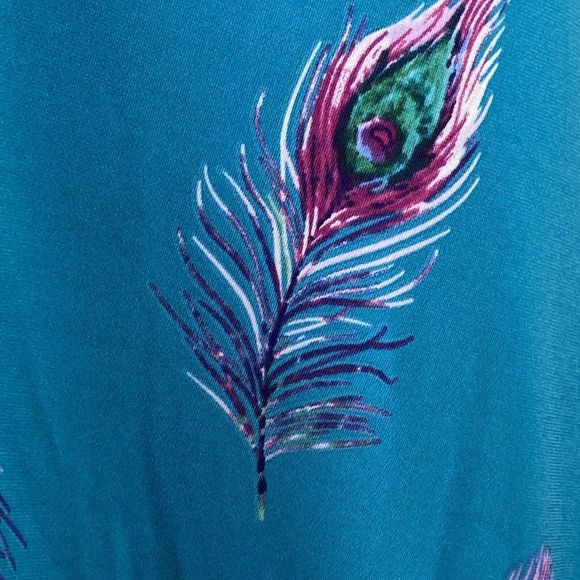 Seventh Avenue Dress Womens Size XL Empire Waist A-Line Stretch Asymmetrical Hem - Picture 8 of 10